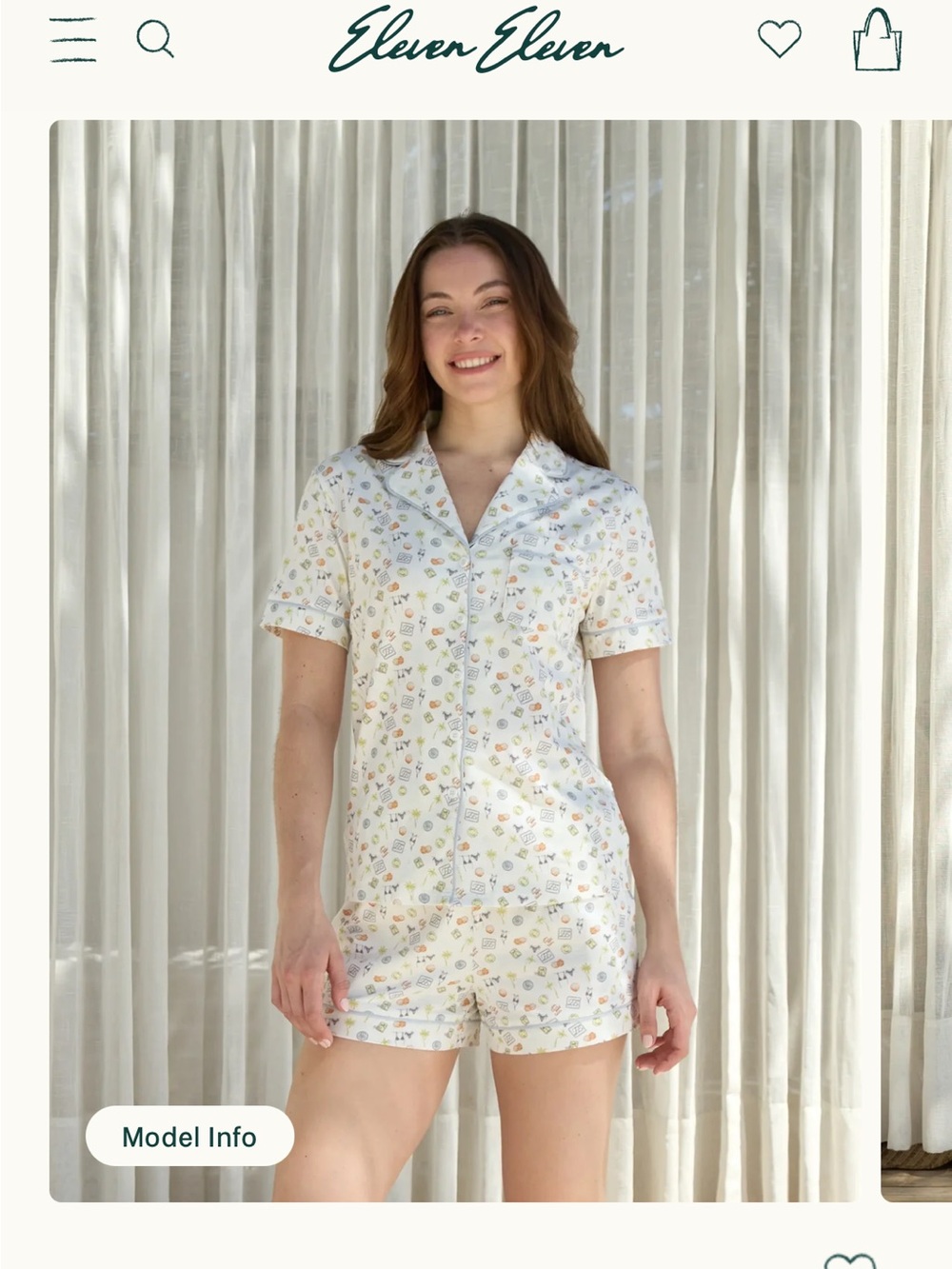 Eleven Eleven Summer Print PJs